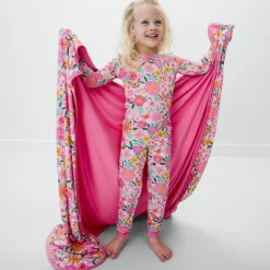 Cloud Blankets|Cloud Blankets<Little Sleepies Large Cloud Blanket® Butterfly Blooms