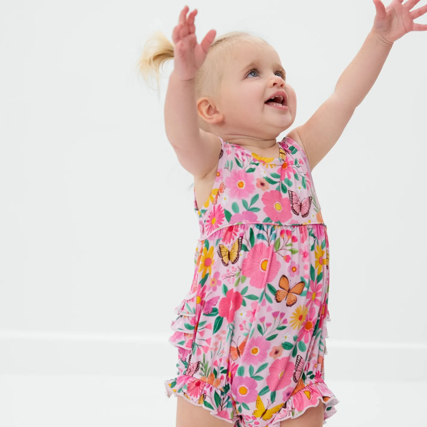 Rompers|Rompers<Little Sleepies Bubble Romper Butterfly Blooms