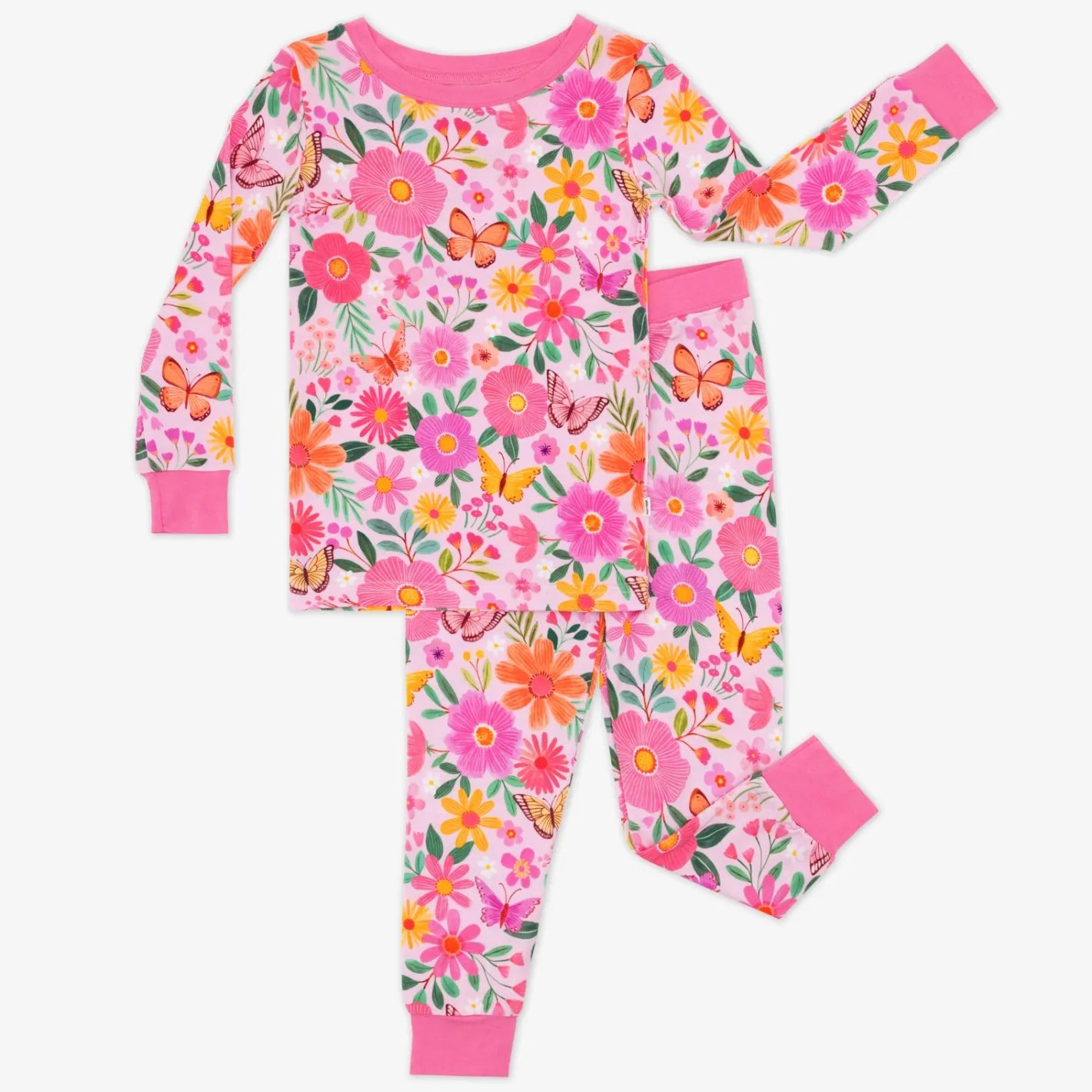 Two-Piece Pj Sets|Two-Piece Pj Sets<Little Sleepies Two-Piece Pajama Set Butterfly Blooms