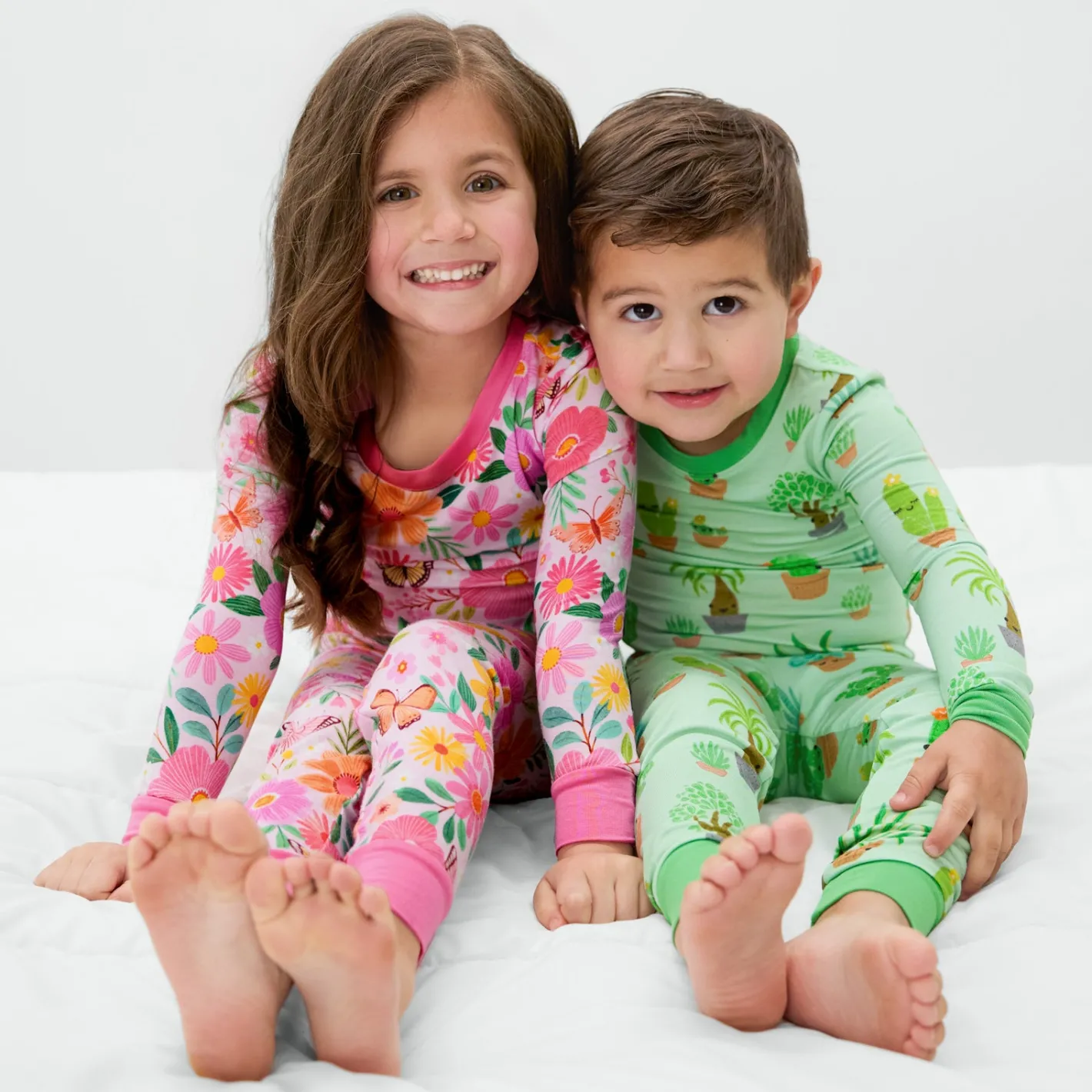 Two-Piece Pj Sets|Two-Piece Pj Sets<Little Sleepies Two-Piece Pajama Set Butterfly Blooms