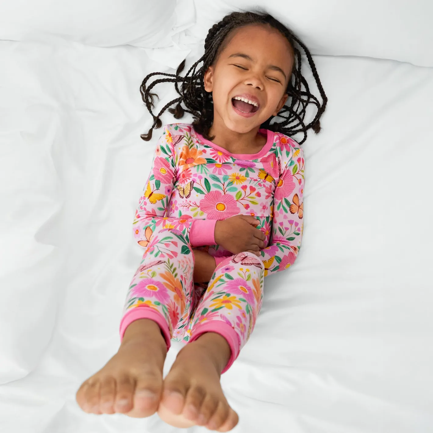 Two-Piece Pj Sets|Two-Piece Pj Sets<Little Sleepies Two-Piece Pajama Set Butterfly Blooms