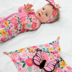 Hats & Headbands<Little Sleepies Luxe Bow Headband Butterfly Blooms