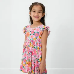 Dresses|Dresses<Little Sleepies Flutter Twirl Dress Butterfly Blooms
