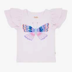 Tops & Tees|Tops & Tees<Little Sleepies Double Flutter Tee Butterfly Graphic