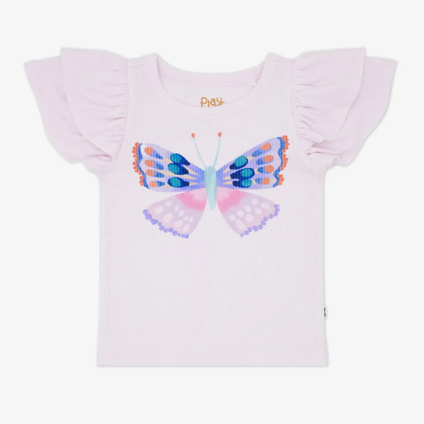 Tops & Tees|Tops & Tees<Little Sleepies Double Flutter Tee Butterfly Graphic