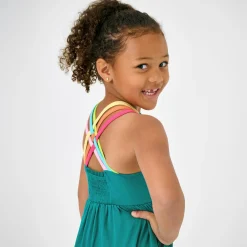 Dresses|Dresses<Little Sleepies Tiered Tank Dress Calypso Teal