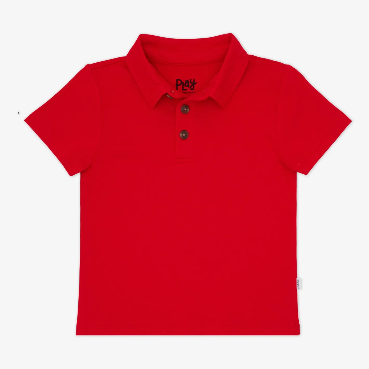Tops & Tees|Tops & Tees<Little Sleepies Polo Shirt Candy Red