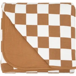 Cloud Blankets|Cloud Blankets<Little Sleepies Oversized Cloud Blanket® Caramel Checks