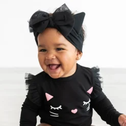Hats & Headbands<Little Sleepies Luxe Bow Headband Cat Ears