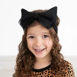 Hats & Headbands<Little Sleepies Luxe Bow Headband Cat Ears