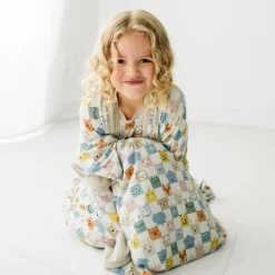 Cloud Blankets|Cloud Blankets<Little Sleepies Large Cloud Blanket® Check Mates