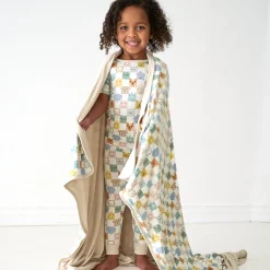 Cloud Blankets|Cloud Blankets<Little Sleepies Large Cloud Blanket® Check Mates