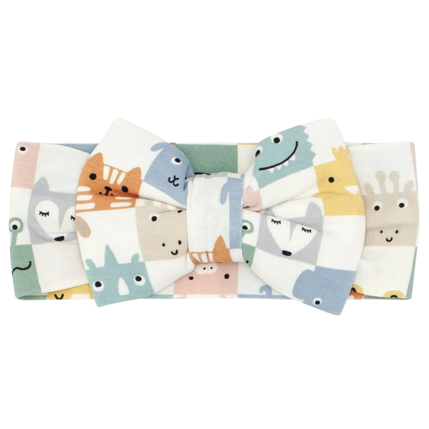 Hats & Headbands<Little Sleepies Luxe Bow Headband Check Mates