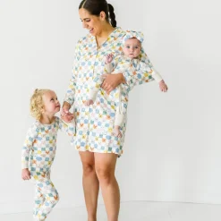 Mommy & Me|Mommy & Me<Little Sleepies Women's Sleep Shirt Check Mates