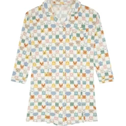 Mommy & Me|Mommy & Me<Little Sleepies Women's Sleep Shirt Check Mates