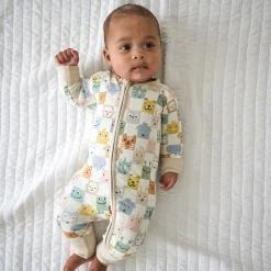 Mommy & Me|Mommy & Me<Little Sleepies Zippy Check Mates