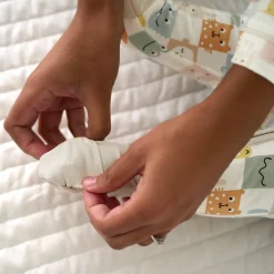 Mommy & Me|Mommy & Me<Little Sleepies Zippy Check Mates