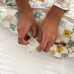 Mommy & Me|Mommy & Me<Little Sleepies Zippy Check Mates