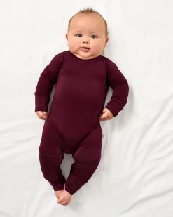 Zippies|Mommy & Me<Little Sleepies Crescent Zippy Classic Burgundy