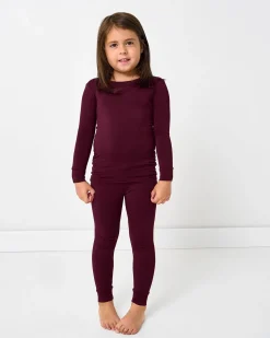 Two-Piece Pj Sets|Two-Piece Pj Sets<Little Sleepies Two-Piece Pajama Set Classic Burgundy