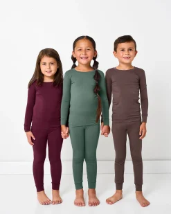 Two-Piece Pj Sets|Two-Piece Pj Sets<Little Sleepies Two-Piece Pajama Set Classic Burgundy