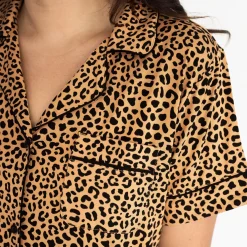 Mommy & Me|Mommy & Me<Little Sleepies Women's Pajama Set Classic Leopard