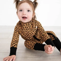 Bibs<Little Sleepies Bandana Bib Classic Leopard