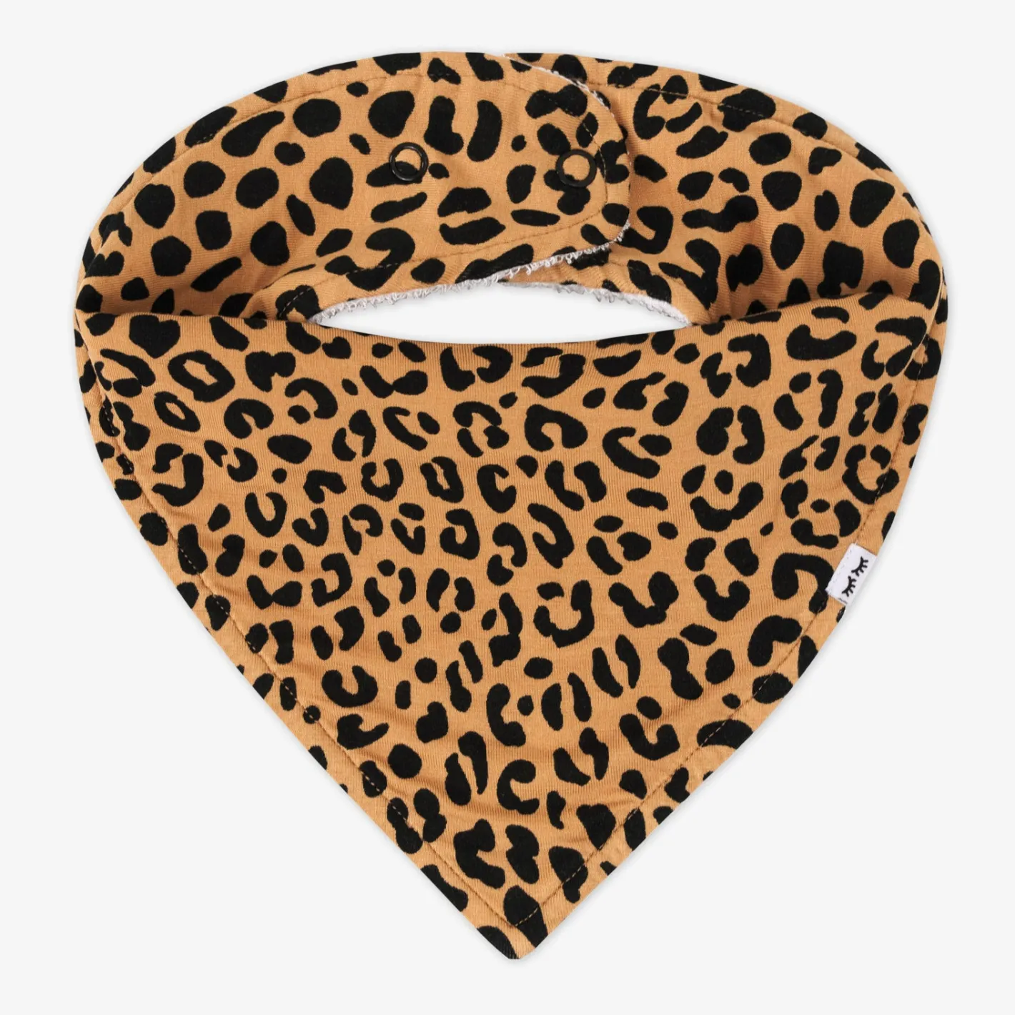 Bibs<Little Sleepies Bandana Bib Classic Leopard