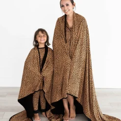 Cloud Blankets|Cloud Blankets<Little Sleepies Oversized Cloud Blanket® Classic Leopard