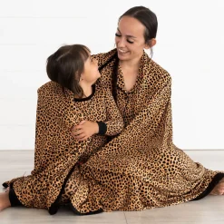 Cloud Blankets|Cloud Blankets<Little Sleepies Oversized Cloud Blanket® Classic Leopard