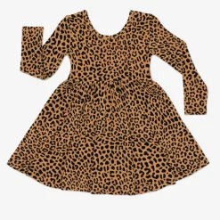 Dresses|Dresses<Little Sleepies Twirl Dress Classic Leopard