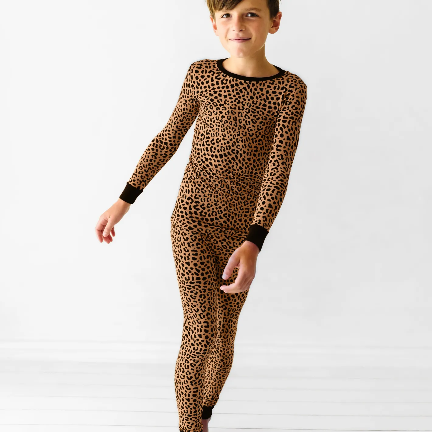 Two-Piece Pj Sets|Two-Piece Pj Sets<Little Sleepies Two-Piece Pajama Set Classic Leopard