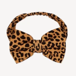 Hats & Headbands<Little Sleepies Luxe Bow Headband Classic Leopard
