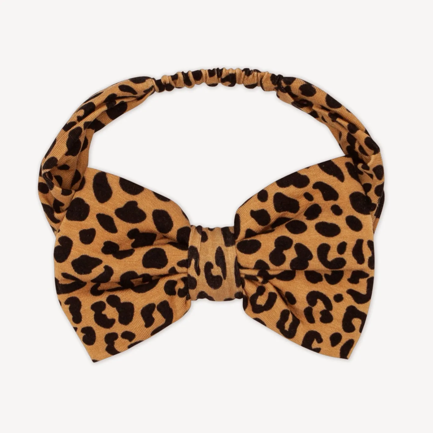 Hats & Headbands<Little Sleepies Luxe Bow Headband Classic Leopard