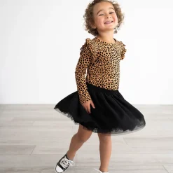 Tops & Tees|Tops & Tees<Little Sleepies Flutter Tee Classic Leopard