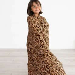Cloud Blankets|Cloud Blankets<Little Sleepies Large Cloud Blanket® Classic Leopard