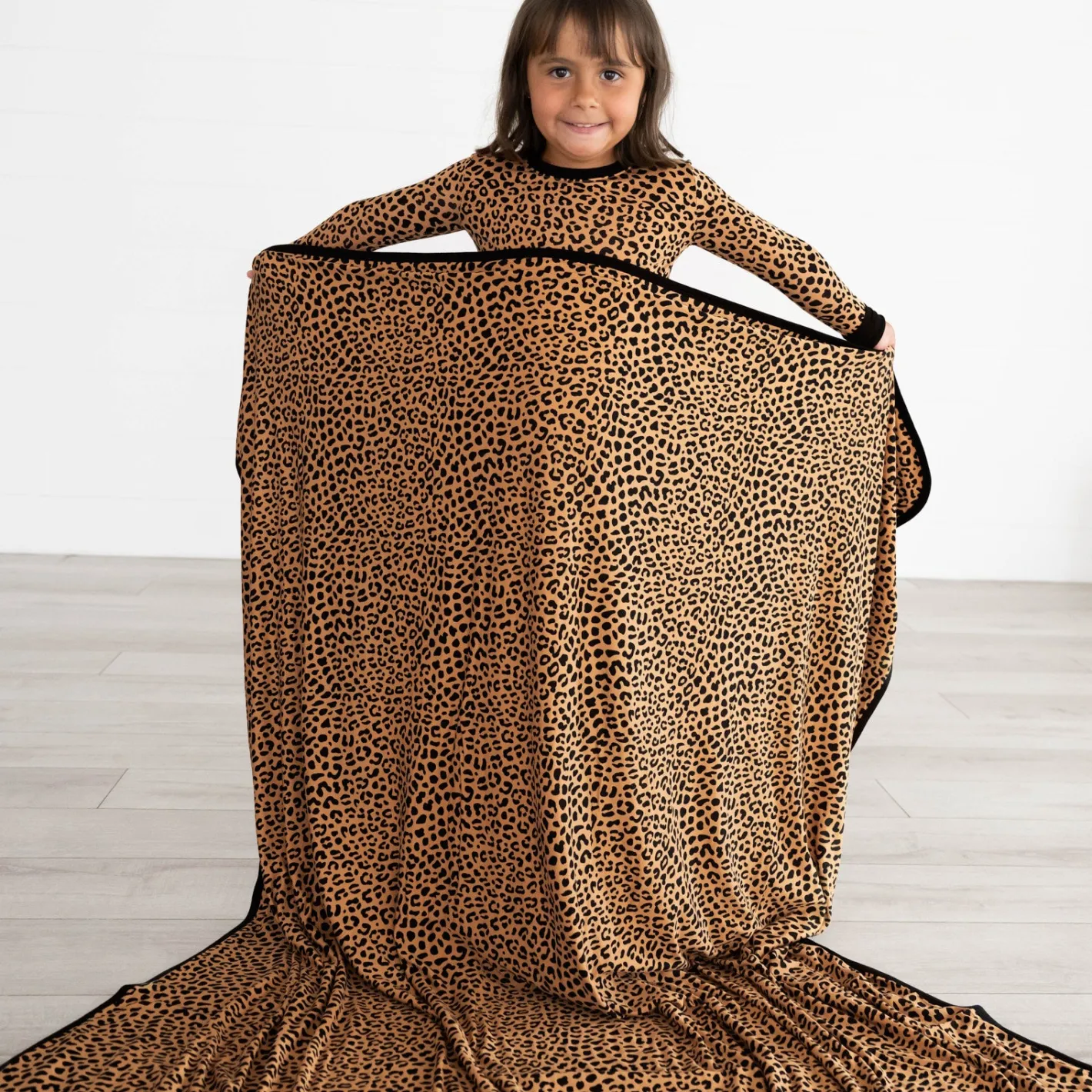 Cloud Blankets|Cloud Blankets<Little Sleepies Large Cloud Blanket® Classic Leopard