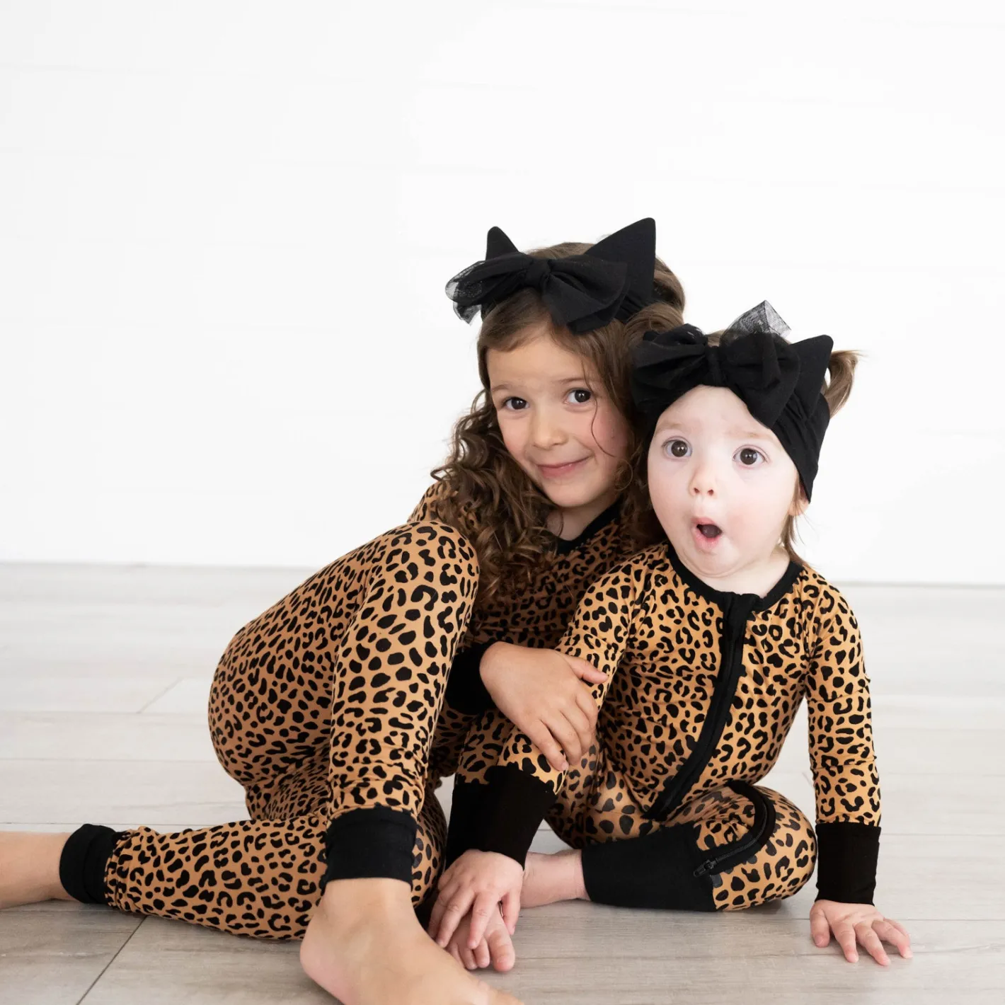 Zippies|Mommy & Me<Little Sleepies Zippy Classic Leopard