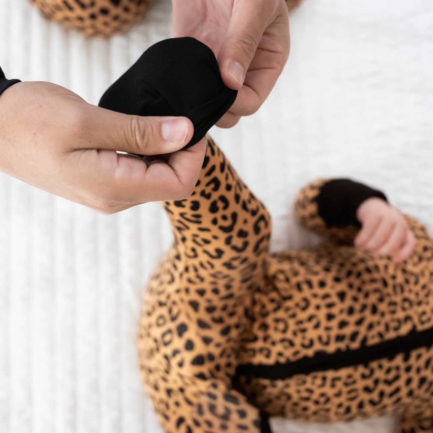 Zippies|Mommy & Me<Little Sleepies Zippy Classic Leopard