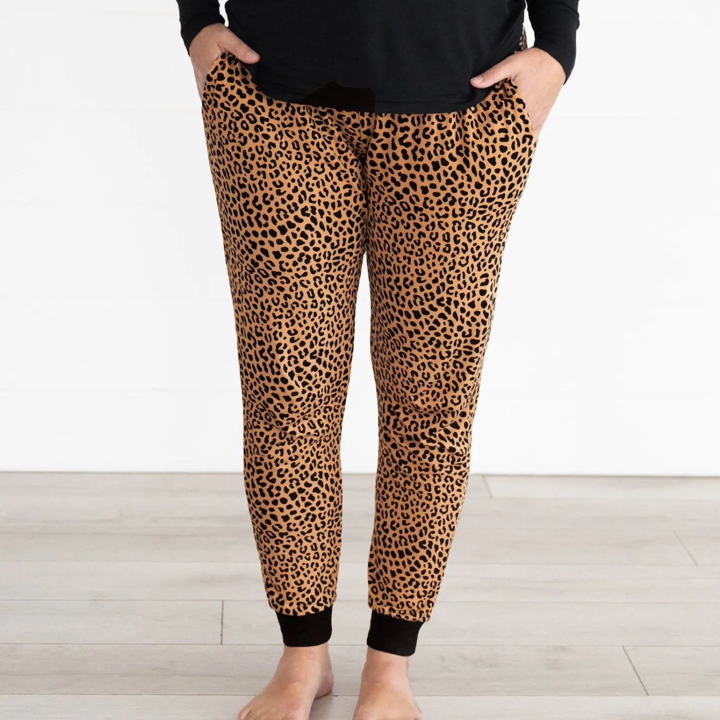 Mommy & Me|Mommy & Me<Little Sleepies Women's Pajama Pants Classic Leopard