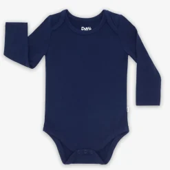 Bamboo Baby Clothes|Everyday Essentials<Little Sleepies Bodysuit Classic Navy