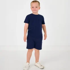 Shorts|Shorts<Little Sleepies Drawstring Shorts Classic Navy