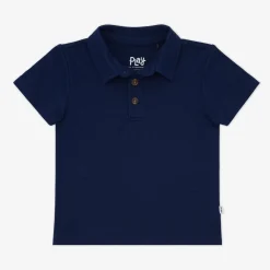 Tops & Tees|Tops & Tees<Little Sleepies Polo Shirt Classic Navy