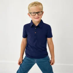 Tops & Tees|Tops & Tees<Little Sleepies Polo Shirt Classic Navy