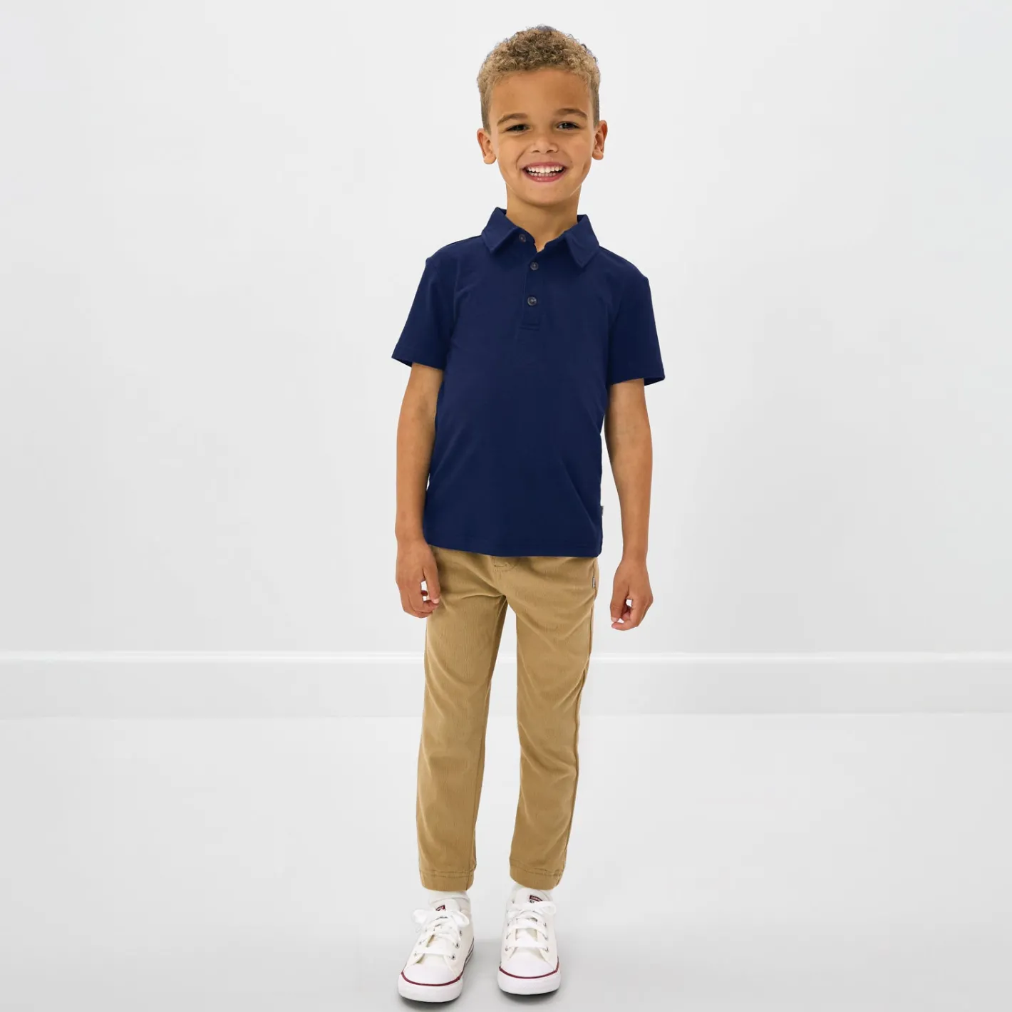 Tops & Tees|Tops & Tees<Little Sleepies Polo Shirt Classic Navy
