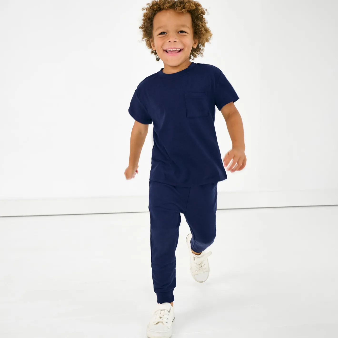 Everyday Essentials|Everyday Essentials<Little Sleepies Relaxed Pocket Tee Classic Navy