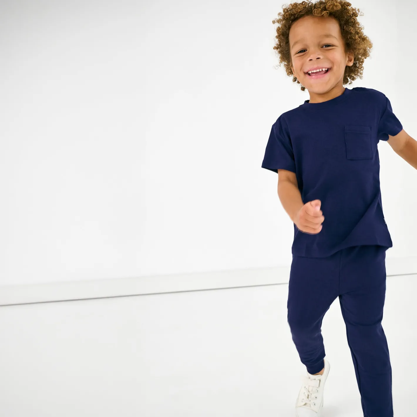Everyday Essentials|Everyday Essentials<Little Sleepies Relaxed Pocket Tee Classic Navy