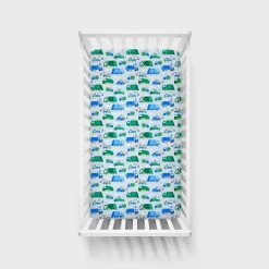 Sheets<Little Sleepies Fitted Crib Sheet Clean Up Crew