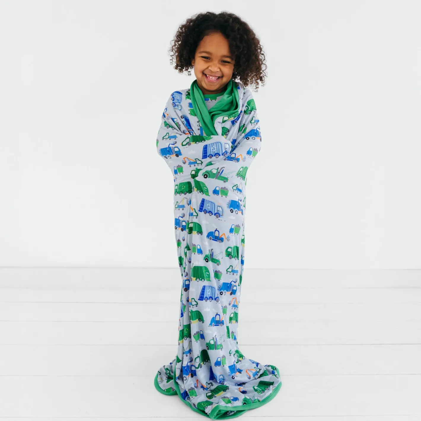 Cloud Blankets|Cloud Blankets<Little Sleepies Large Cloud Blanket® Clean Up Crew