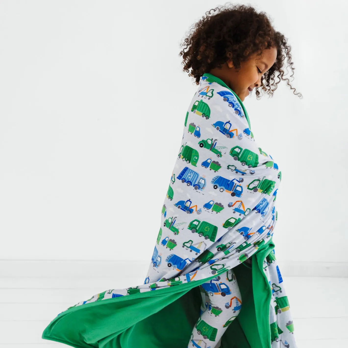 Cloud Blankets|Cloud Blankets<Little Sleepies Large Cloud Blanket® Clean Up Crew